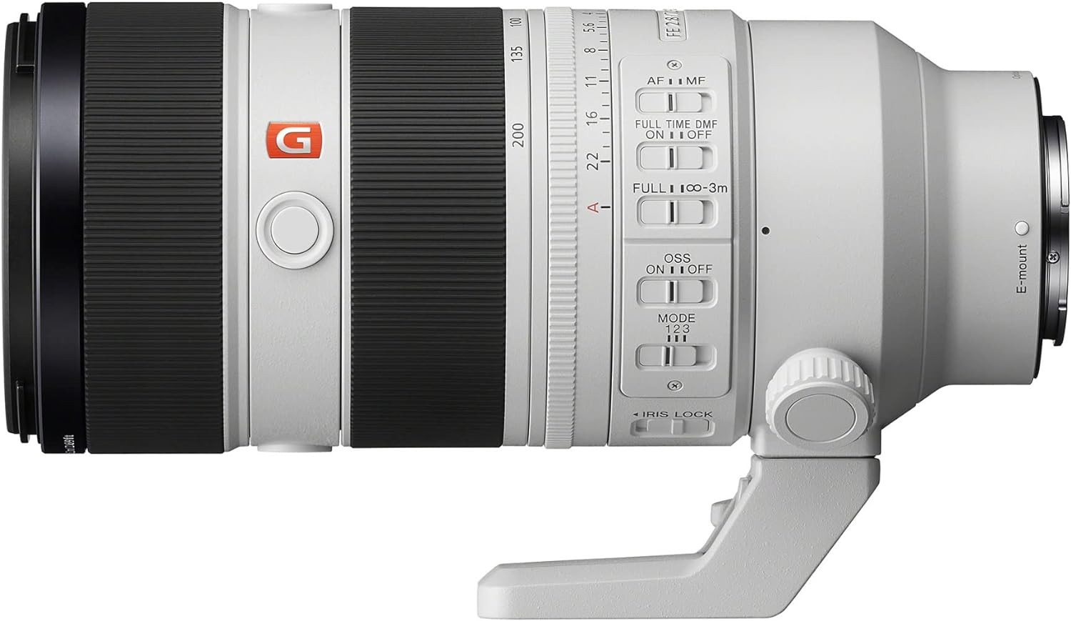 Sony FE 70-200mm F2.8 GM OSS II Full-Frame Constant-Aperture telephoto Zoom G Master Lens (SEL70200GM2) White