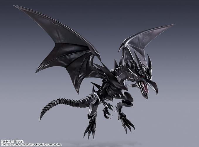 TAMASHII NATIONS - Yu-Gi-Oh! Duel Monsters - Red-Eyes-Black Dragon, Bandai Spirits S.H.MonsterArts Action Figure