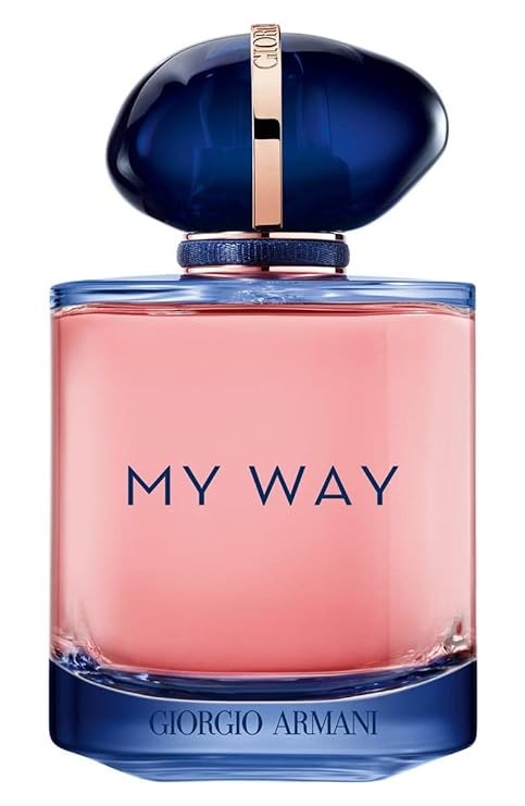 Giorgio Armani My Way Intense for Women Eau de Parfum Spray Rechargeable Refillable, 3.0 Ounce