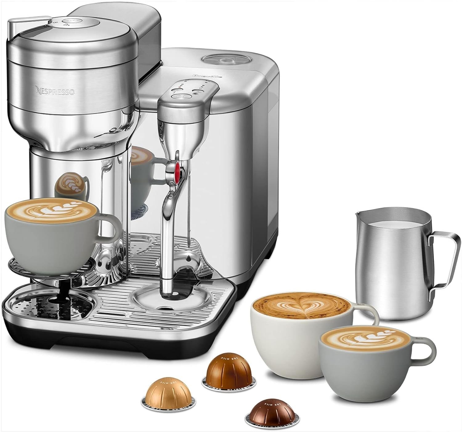 Breville Nespresso Vertuo Creatista BVE850BSS, Brushed Stainless Steel