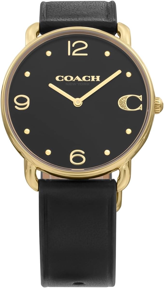 Coach Women's Wristwatch, Quartz and Water Resistant for Everyday Life