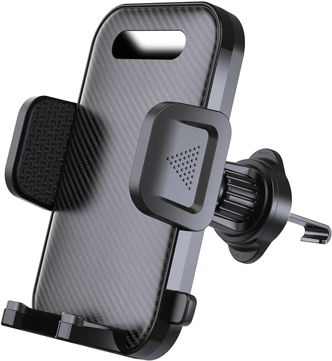 Smartphone Holder Vent Mount univeral fits Most Brands and Models, Apple, Samsung, Google, HTC, LG, Motorola, Nokia