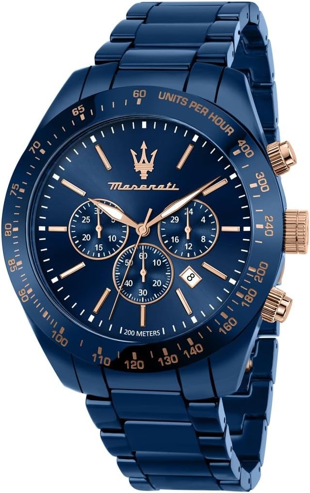 Morellato TRAGUARDO Ceramic 45 CHR BLU DIAL BR BLU