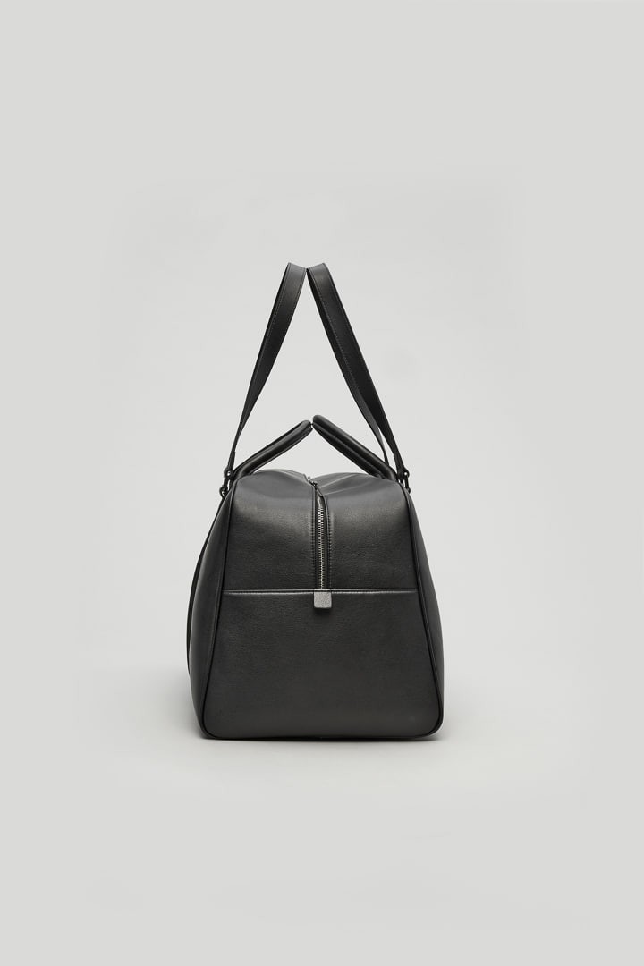 Black Handle and Side Back Travel Bag