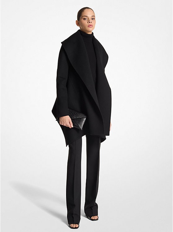 MICHAEL KORS COLLECTION Wool Shawl Collar Jacket