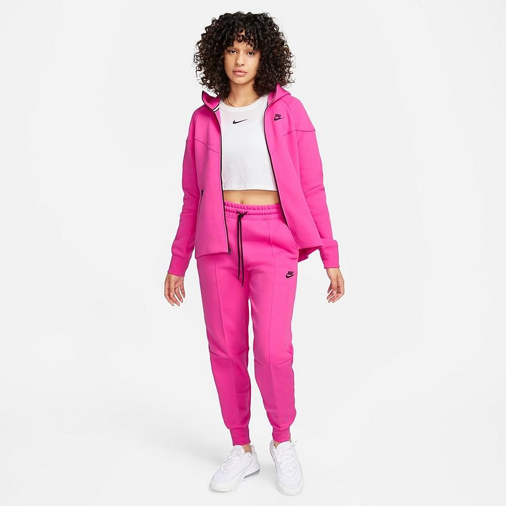 WOMEN'S NIKE SPORTSWEAR TECH FLEECE JOGGER PANTS Alchemy Pink/Black