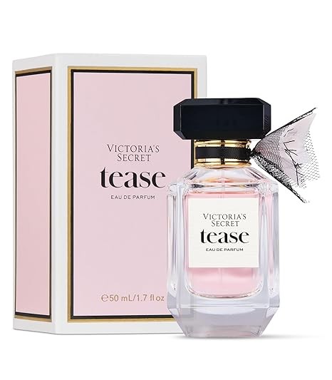 Victoria's Secret Tease Eau de Parfum, Women's Perfume, Notes of White Gardenia, Anjou Pear, Black Vanilla, Tease Collection (1.7 oz)