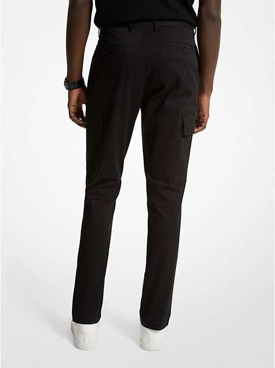 Stretch Organic Cotton Cargo Pants