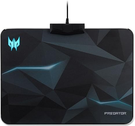 Acer Predator RGB Mousepad with 5 Profile Settings | 16.8M RGB Custom Backlit Colors | 6 Lighting Effects | 4 Brightness Levels