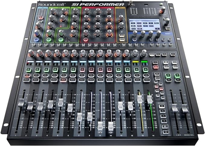 Soundcraft Si Performer 1 Digital 16-Channel Audio Mixer and Lighting Controller