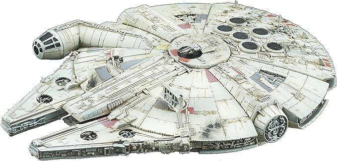 Bandai Vehicle Model 006 Star Wars Millennium Falcon Plastic Model Kit -Story of Roue one-, White