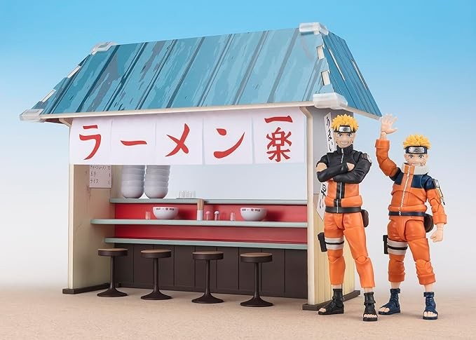 TAMASHII NATIONS - Naruto - Ichiraku Ramen Set, Bandai Spirits S.H.Figuarts Action Figure