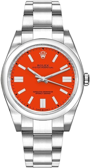 Rolex Oyster Perpetual 36 Automatic Chronometer Coral Red Dial Watch 126000CRLRDSORolex Oyster Perpetual 36 Automatic Chronometer Coral Red Dial Watch 126000CRLRDSO