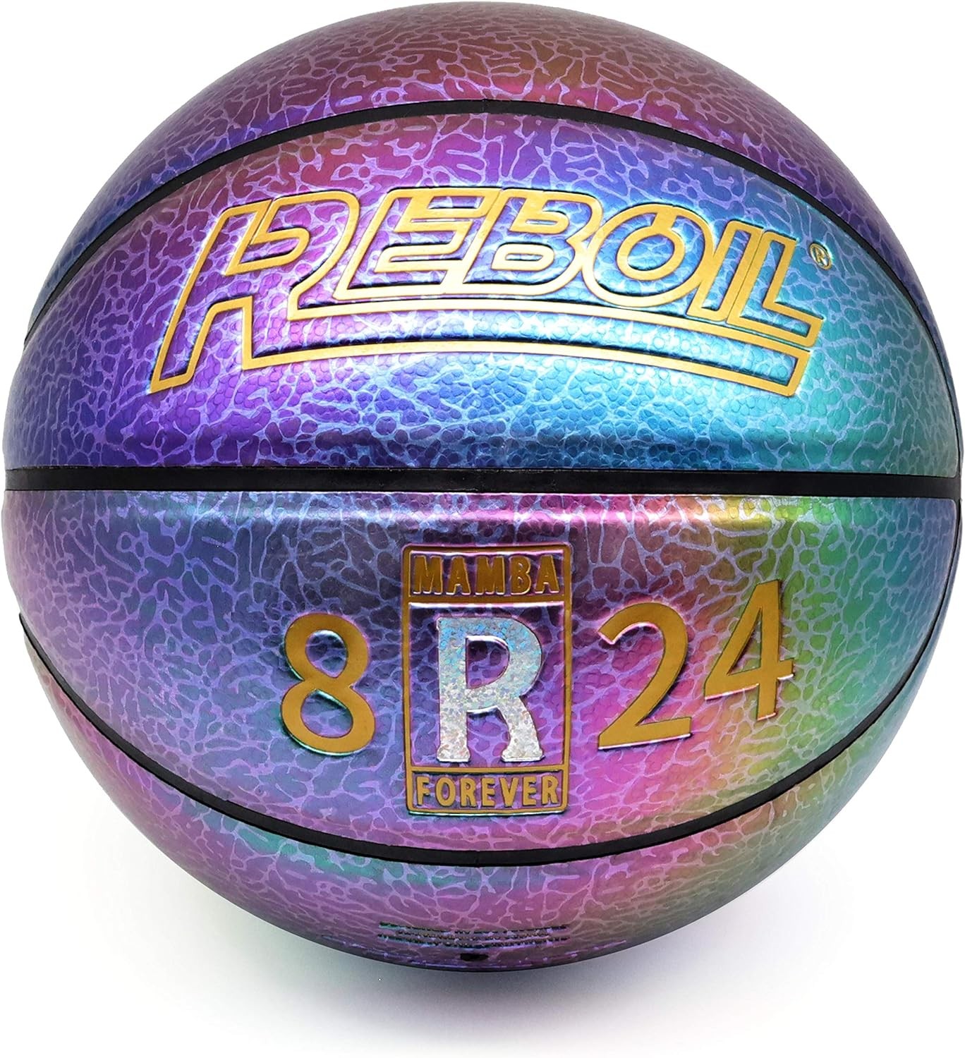 Mamba Spirit Leather Basketball (Size 3~7)-Kids Basketball, Small Basketball, Youth Basketballs, Basketball Gift